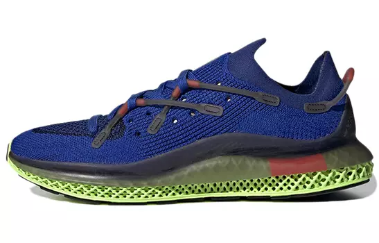 Кроссовки Adidas Originals 4D Fusio Bold Blue Light Flash Yellow
