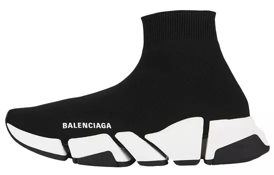 Кроссовки Balenciaga Speed 2.0 Lifestyle, черный/белый