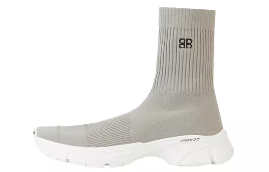 Кроссовки женские Balenciaga Speed 3.0, серый / белый