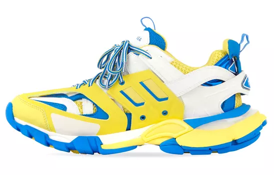 Кроссовки мужские Balenciaga Track 1.0 Lifestyle, желтый / синий