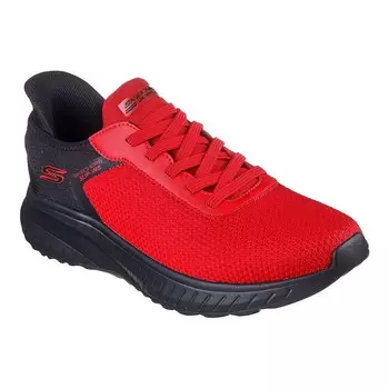 Мужская обувь BOBS by Skechers Hands Free Slip-ins Bobs Sport Squad Chaos, красный