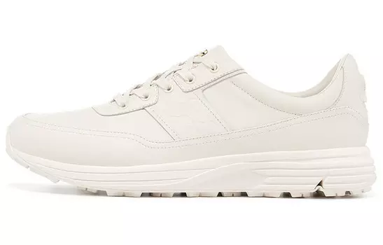 Мужская обувь Commuter Series Lifestyle с низким верхом бежевого/белого цвета Li-Ning 1990