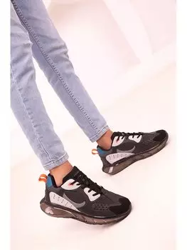 Мужская обувь для активного спорта с цветными блоками под кожу Soho Exclusive, черный