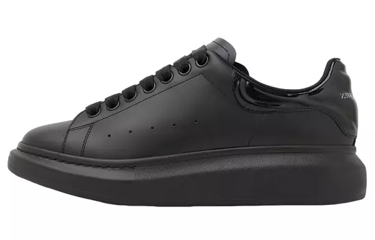 Кроссовки Alexander McQueen Oversized Black Gloss Heel