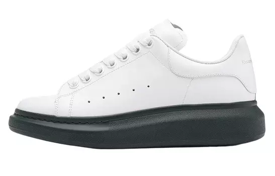 Кроссовки Alexander McQueen Oversized Sneaker White Green Sole