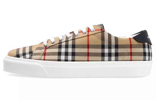 Кеды Burberry Vintage, клетка