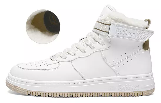 Мужская обувь для скейтбординга Cabbeen, Белый