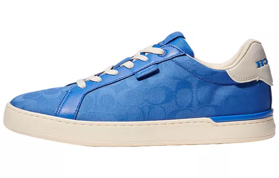 Кроссовки COACH Skateboard Shoes Men Low-Top Blue