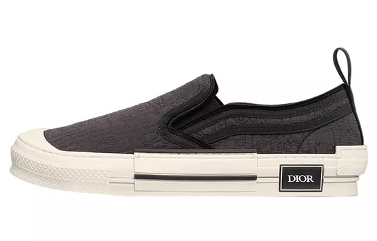 Кроссовки DIOR B23 Low Black Oblique Kumo