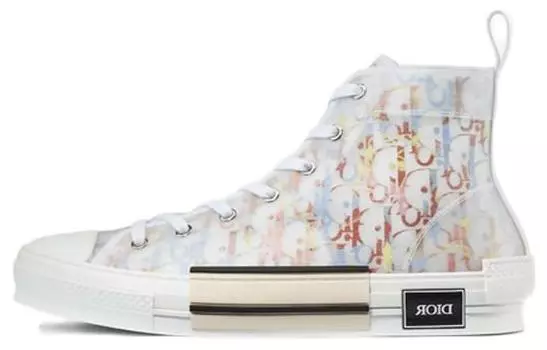 Кроссовки DIOR B23 High Top Multicolor Oblique