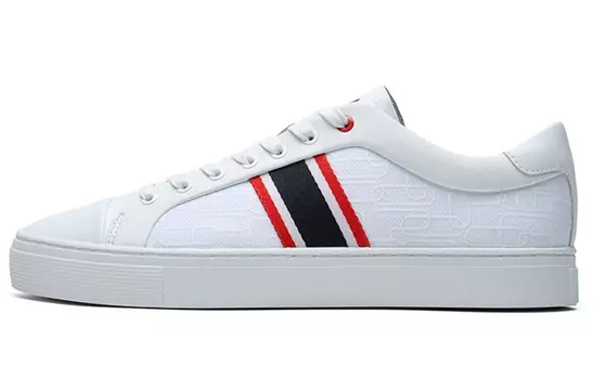 Кроссовки FILA 1911 Stripe Low-Top Board Shoes FILA White
