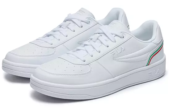 Кроссовки FILA Skateboard Shoes Men Low-Top FILA White