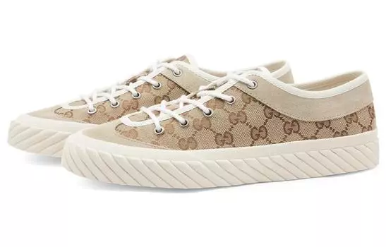 Кроссовки GUCCI GG Monogram Sneakers Beige