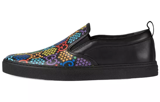 Кроссовки GUCCI Gg Supreme Slip-On 'Psychedelic - Black'