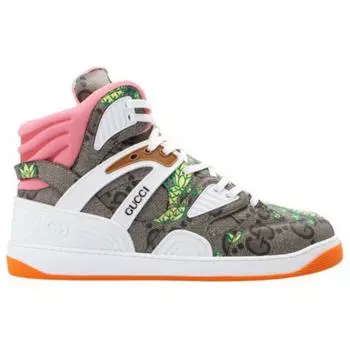 Кроссовки мужские Skateboard Gucci, серый / белый
