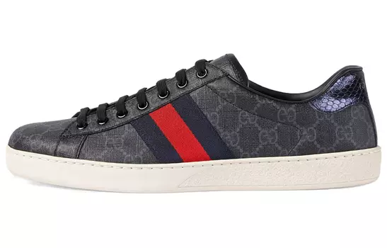 Кроссовки GUCCI Ace GG Supreme Black