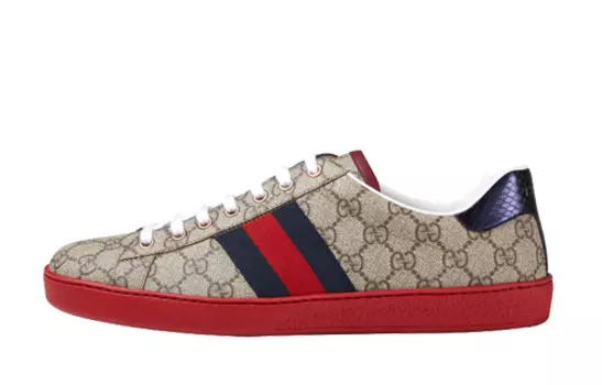 Кроссовки GUCCI Ace GG Supreme Sneakers Beige