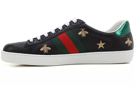 Кроссовки GUCCI Ace Embroidered 'Bees And Stars'