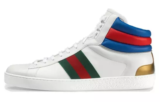 Кроссовки GUCCI Ace High Top 'White'