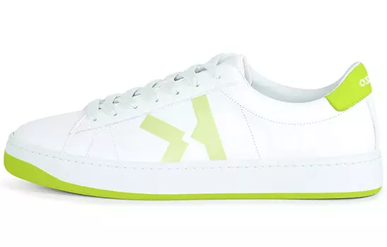 Кроссовки мужские Kenzo Skateboard, белый / салатовый