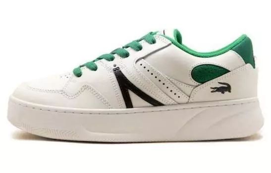 Мужская обувь для скейтбординга LACOSTE, Белый/Зеленый