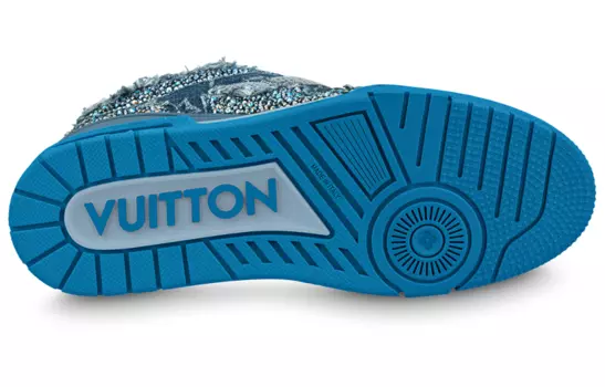 Кроссовки мужские Louis Vuitton Skate Trainer, синий