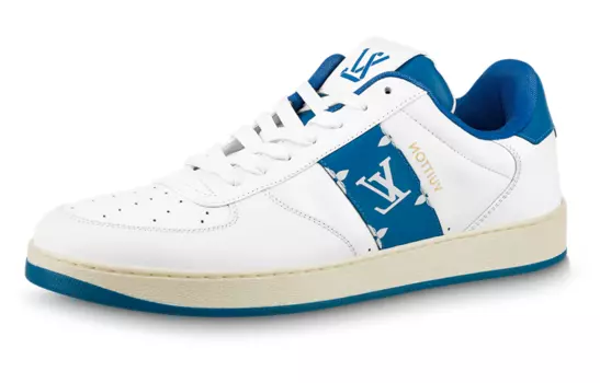 Кроссовки Louis Vuitton Rivoli Skateboarding, белый/синий