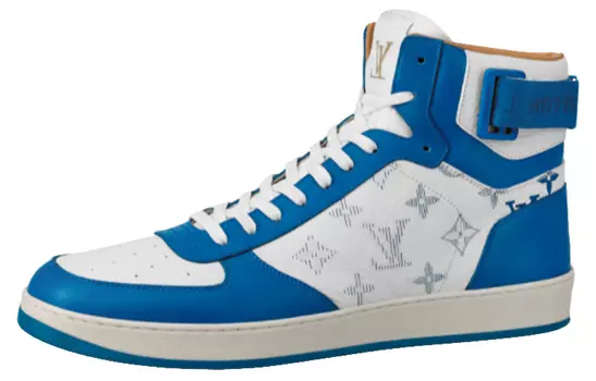 Кроссовки LOUIS VUITTON Rivoli Sneakers 'White Blue'