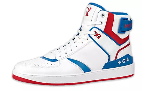 Кроссовки LOUIS VUITTON Rivoli Sneaker Red White Blue FW20