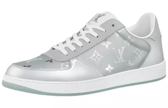 Кроссовки LOUIS VUITTON Rivoli Skateboard Shoes Men Low-Top White