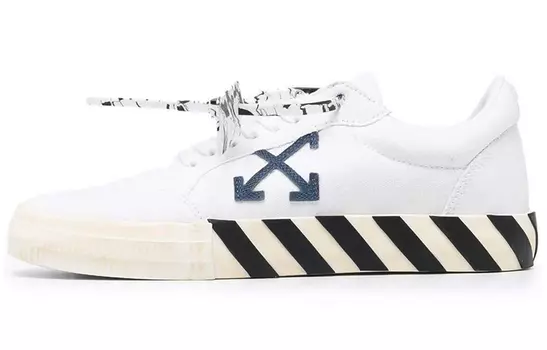 Кроссовки мужские Off-White для скейтбординга, белый / черный / синий