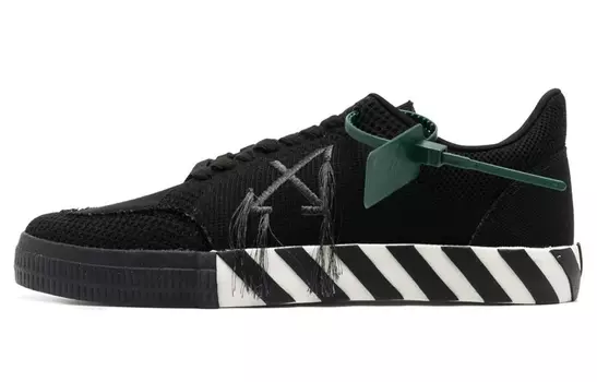 Кроссовки мужские Off-White Arrow для скейтбординга, черный / белый