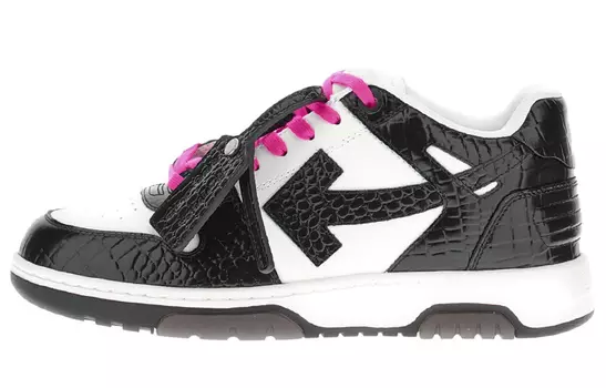 Мужские кроссовки Off-White, белый/черный/фиолетовый