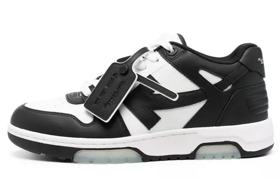 Кроссовки мужские Off-White Out Of Office для скейтбординга, черный / серый / белый