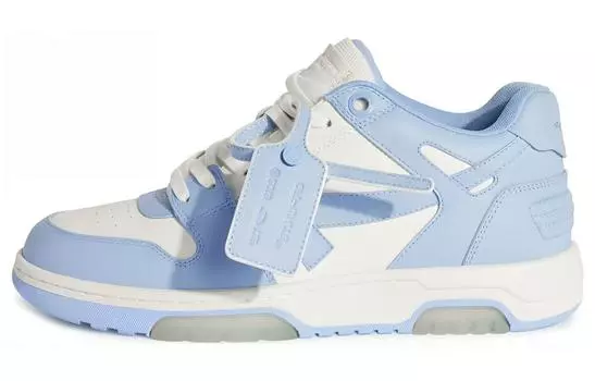 Кроссовки мужские Off-White Out Of Office для скейтбординга, голубой / белый / серый