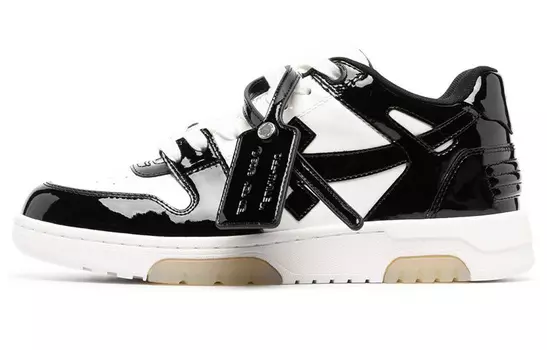 Кроссовки мужские Off-White Out Of Office для скейтбординга, черный / белый