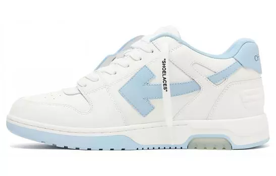 Кроссовки мужские Off-White для скейтбординга, голубой / белый