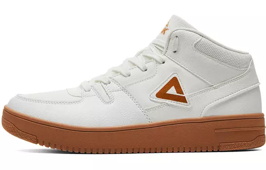 Мужская обувь для скейтбординга PEAK, Кремовый/кофейный