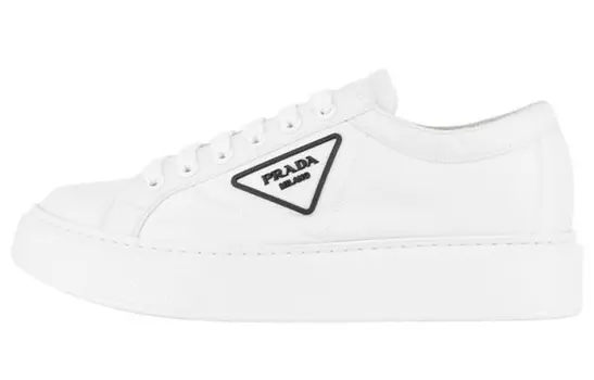 Кеды мужские Prada Skateboard Low-Top, белый