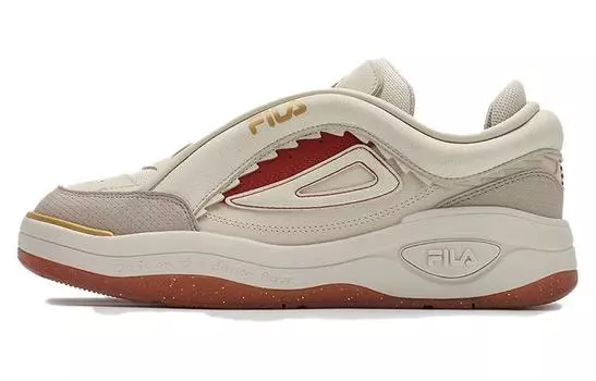 Мужская обувь для скейтбординга серии FILA MIX, Beige/Red