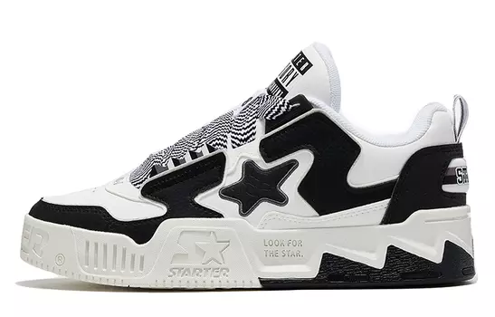 Мужская обувь для скейтбординга STARTER, Черный/Белый – Панда