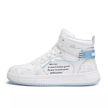 Мужская обувь для скейтбординга WARRIOR Warrior, Белый, темно-синий, светло-голубой