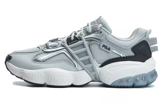 Кроссовки FILA LADDER Casual Shoes Men Low-Top Silver Gray