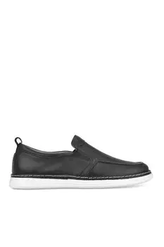 Мужская обувь из натуральной кожи 131498 1528 Черный Ziya Ayakkab