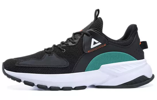 Мужская обувь Lifestyle с низким верхом, черного/синего цвета Peak