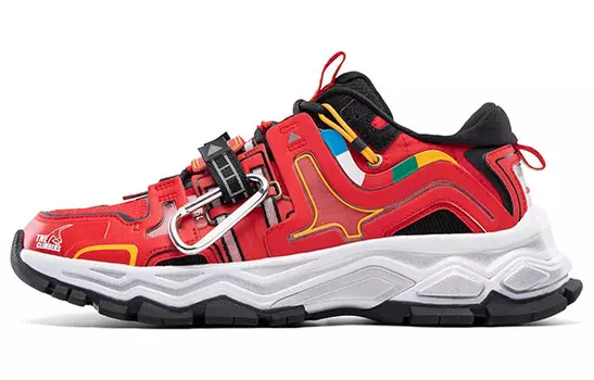 Мужская обувь Lifestyle с низким верхом, черного/красного цвета Peak