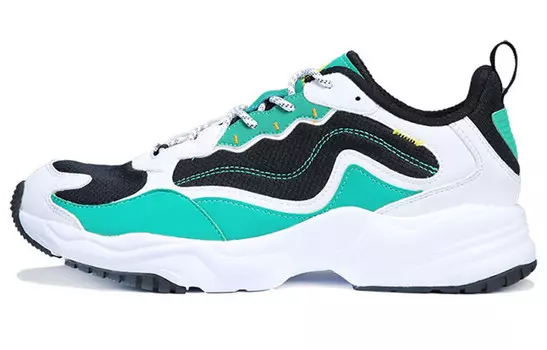 Мужская обувь Lifestyle с низким верхом, черного/бразильского зеленого цвета Peak