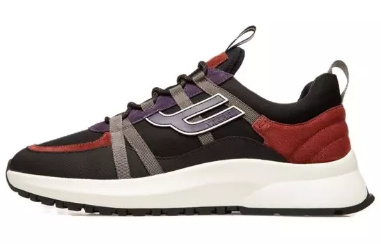 Мужская обувь Lifestyle с низким верхом, черного/красного цвета Bally