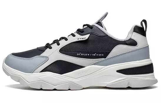 Мужская обувь Lifestyle с низким верхом, черного/серого цвета Xtep