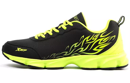 Мужская обувь Lifestyle с низким верхом, черного/зеленого цвета Xtep